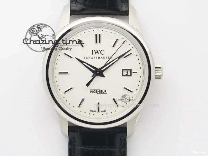 MIROTIME 1231 Portofino SCHAFFHAUSEN SS MKF 1:1 Best Edition Silver Dial Diamond On Mesh Bracelet A Lightweight 7339